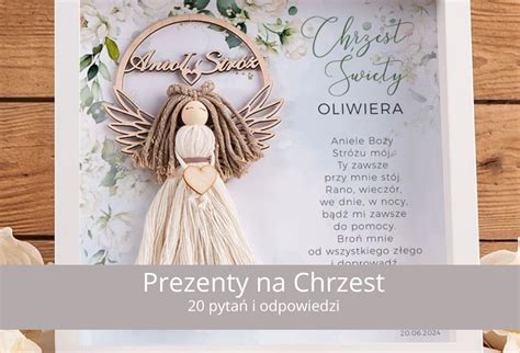 prezent na chrzest dla dziewczynki